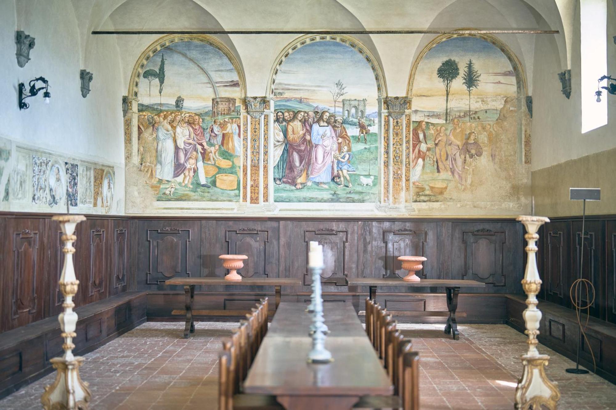Monastero Sant'Anna In Camprena Villa Pienza Exterior photo